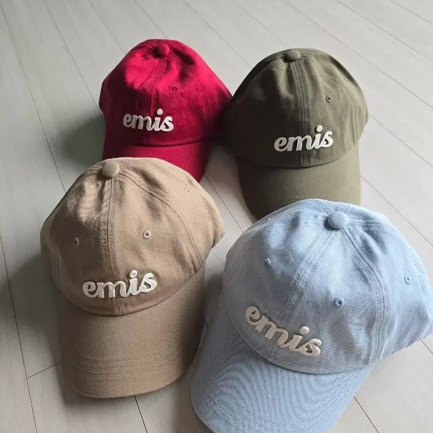 [BUNJANG] Emis Logo Embroidered Ball Cap / emis 이미스 볼캡 모자