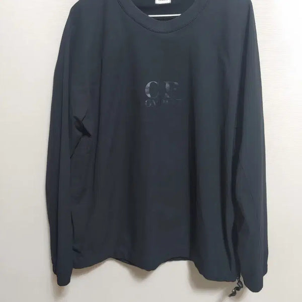 [BUNJANG] CP Company Black Long Sleeve T-Shirt Size 100 / CP컴퍼니 블랙 긴팔 티셔츠