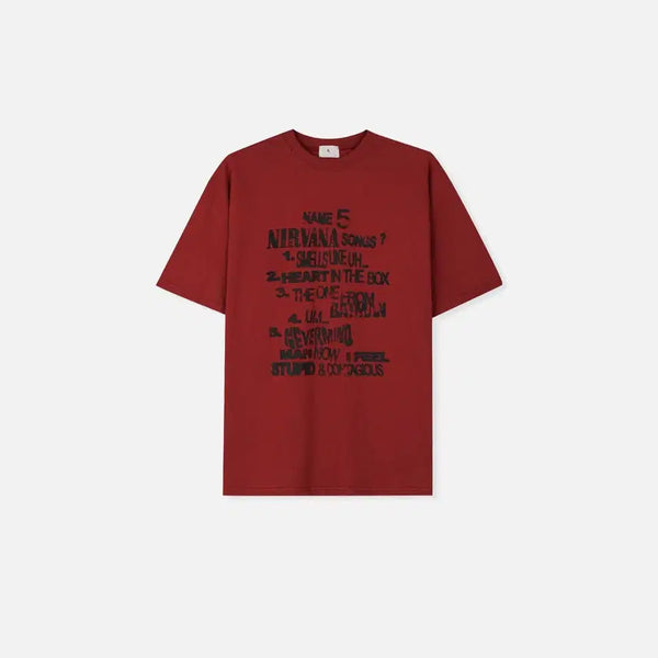 [BUNJANG] Name T-Shirt / 네임반팔티