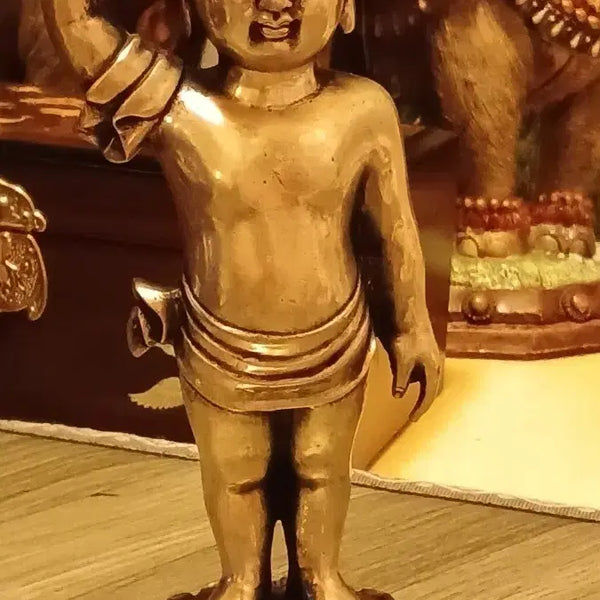 [BUNJANG] White Brass Birth Buddha / 백동 탄생부처님 업장소멸발원