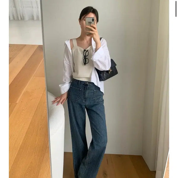 [BUNJANG] Dheoni Maison Denim Small Wide Fit Jeans / 드혀니 메종데님 스몰