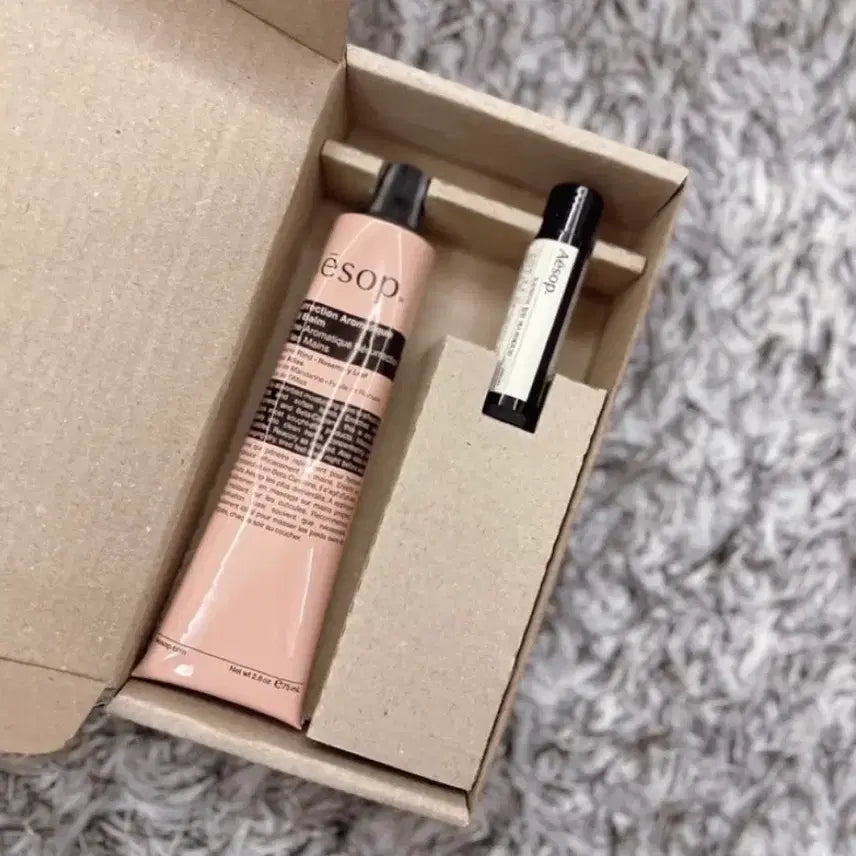 [BUNJANG] Aesop Hand Balm & Lip Balm Set / (새상품) 이솝 핸드밤 & 립밤 세트 핸드크림