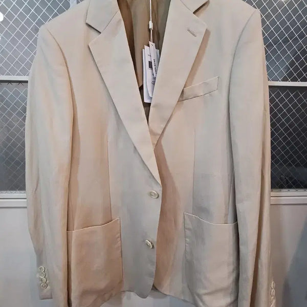 [BUNJANG] Lacoste Men's Jacket Beige / 95/라코스테 남성자켓