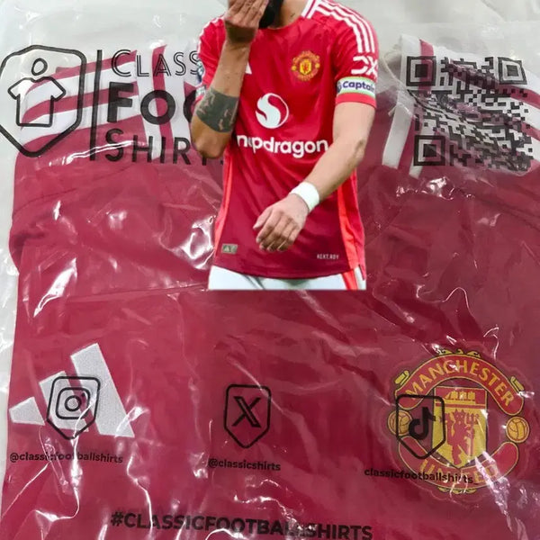 [BUNJANG] Manchester United Bruno Fernandes 2024-25 Home Jersey / 24-25 맨유 브루노페르난데스 유니폼