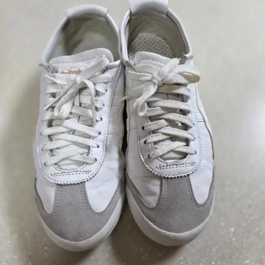 [BUNJANG] Onitsuka Tiger Mexico 66 Sneakers White/Beige / 오니츠카타이거 멕시코66 흰/베이지 스니커즈