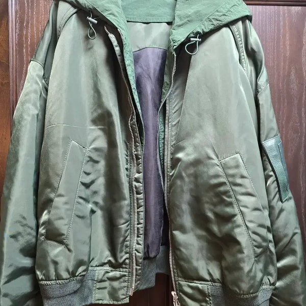 [BUNJANG] Juun.J MA-1 Bomber Jacket Size 50 / 준지 마원50 사이즈입니다