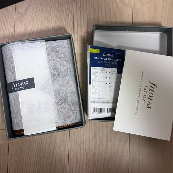 [BUNJANG] Filofax Malden A8 Organizer Diary Ochre (New) / 파일로팩스 몰든 A8 오거나이저 다이어리 오커 (새제품)
