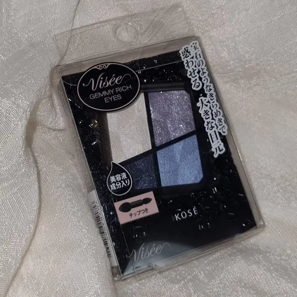 [BUNJANG] Glowe Biche Jemy Rich Eyes Eyeshadow Palette Blue Core / 미개봉 새상품 고세 비셰 제미 리치 아이즈 아이섀도우 팔레트 블루코어