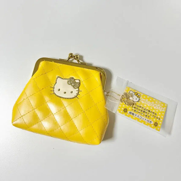 [BUNJANG] New Hello Kitty Quilted Wallet / 새상품 키티 퀼트 행운 지갑 택O 퀼팅