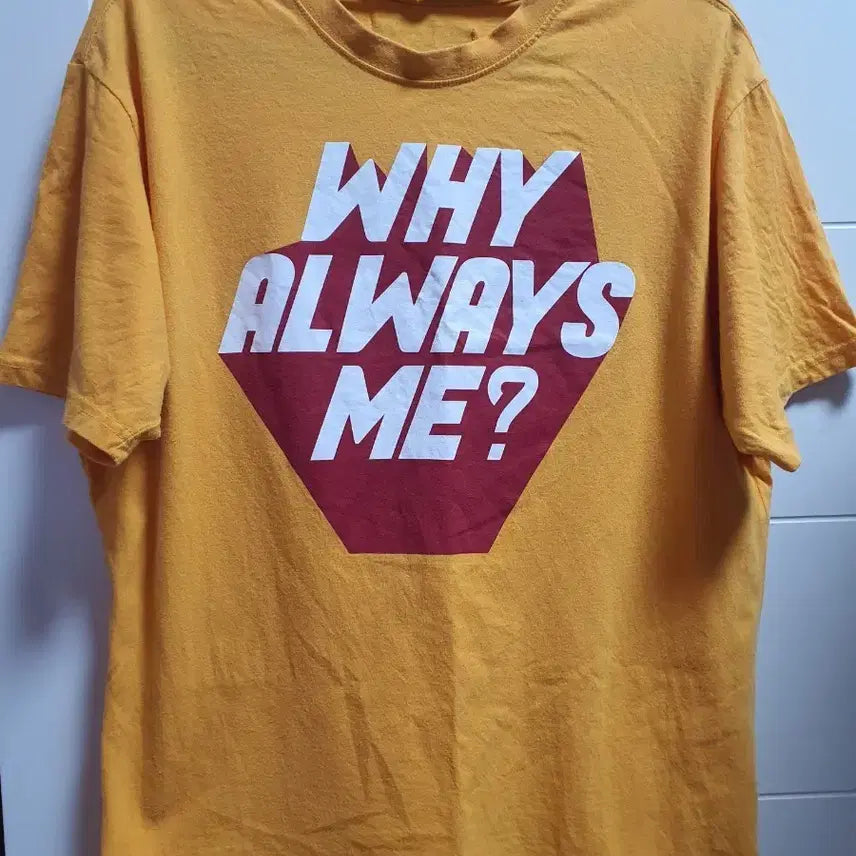 [BUNJANG] Frequence Lettering Short Sleeve T-Shirt M / 프라이노크 레터링 반팔 M