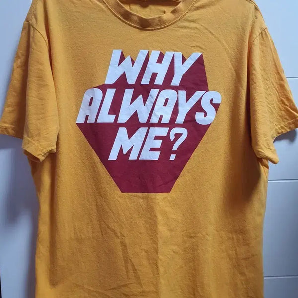 [BUNJANG] Frequence Lettering Short Sleeve T-Shirt M / 프라이노크 레터링 반팔 M