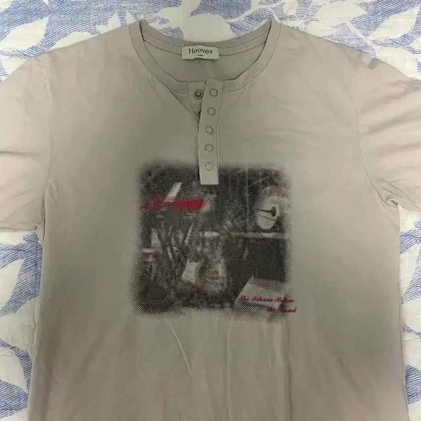 [BUNJANG] Hubs Henleys T-Shirt, L / 후브스 헨리넥 티셔츠 L
