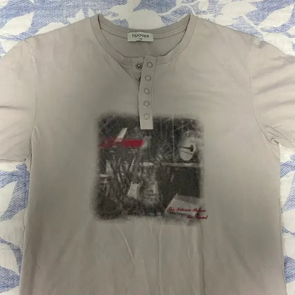[BUNJANG] Hubs Henleys T-Shirt, L / 후브스 헨리넥 티셔츠 L