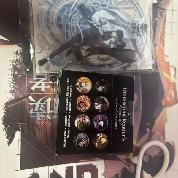 [BUNJANG] Omniscient Reader's Viewpoint Necronomicon Association Kim Dokja Bundle Set / 전독시 미식협 구마전 뱃지 김독자 아크릴 일괄판매