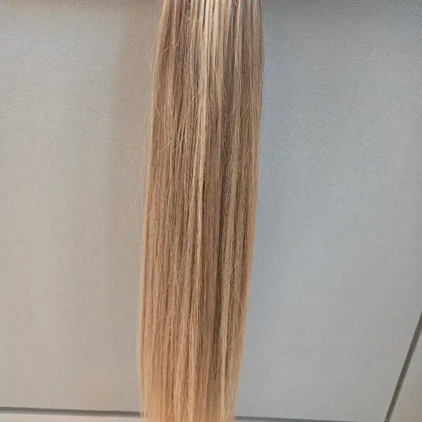 [BUNJANG] 20-inch Mix Color Hair Extensions - Mocha Beige / 20인치 붙임머리 피스 믹스컬러 모카베이지