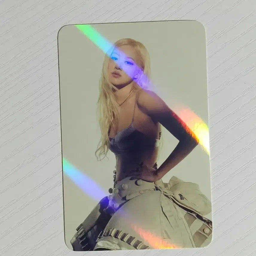 [BUNJANG] BLACKPINK Rosé Deadline Makestar Hologram Photocard / 블랙핑크 로제 데드라인 메이크스타 홀로그램 포카