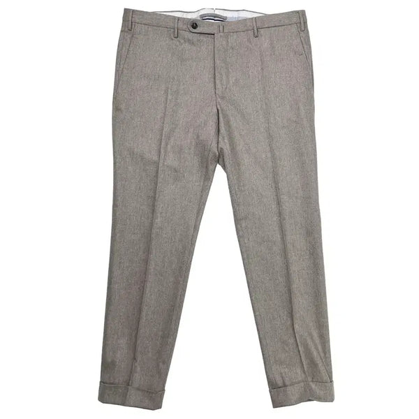 [BUNJANG] Incotex Oatmeal Wool Cashmere Blend Slacks / 인코텍스 오트밀 컬러 울 캐시 슬랙스