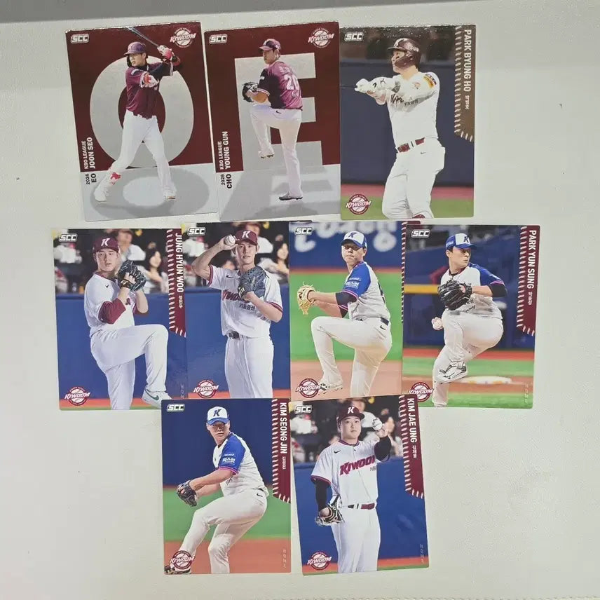 [BUNJANG] 2026 KBO Kiwoom Heroes Bundle Set Player Cards / KBO 2026 카드 키움 일괄