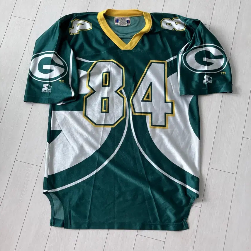 [BUNJANG] Starter 90s Green Bay Packers NFL Football Jersey Uniform / 90s 스타터 nfl 미식축구 풋볼 져지 유니폼 그린베이
