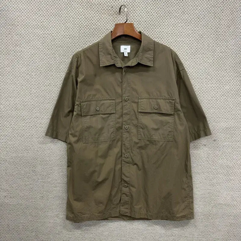 [BUNJANG] H&M Shirt Jacket L / 에이치앤엠 셔츠 자켓 L D02763