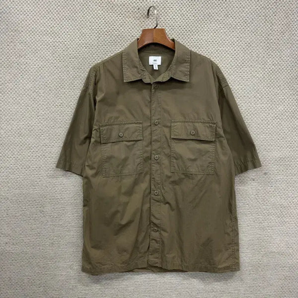 [BUNJANG] H&M Shirt Jacket L / 에이치앤엠 셔츠 자켓 L D02763