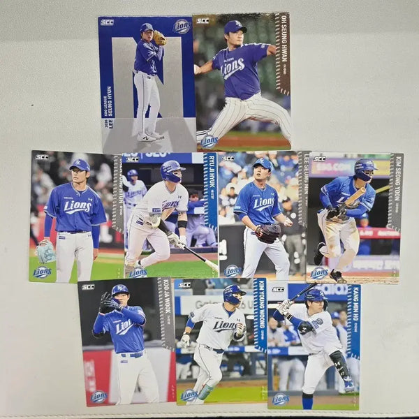 [BUNJANG] KBO 2026 Samsung Lions Player Card Bundle Set / KBO 2026 카드 삼성 일괄