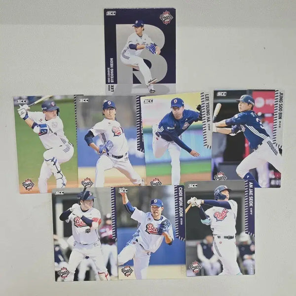 [BUNJANG] Doosan Bears 2026 KBO Player Card Bundle Set / KBO 2026 카드 두산 일괄