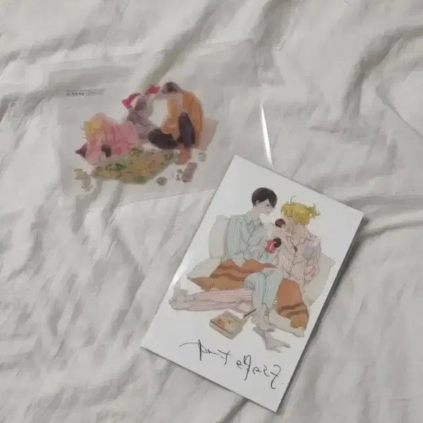 [BUNJANG] Doukyusei Home First Edition Special Goods Postcard Acrylic / 동급생 home 초판 특전 양도 홈 엽서 아크릴