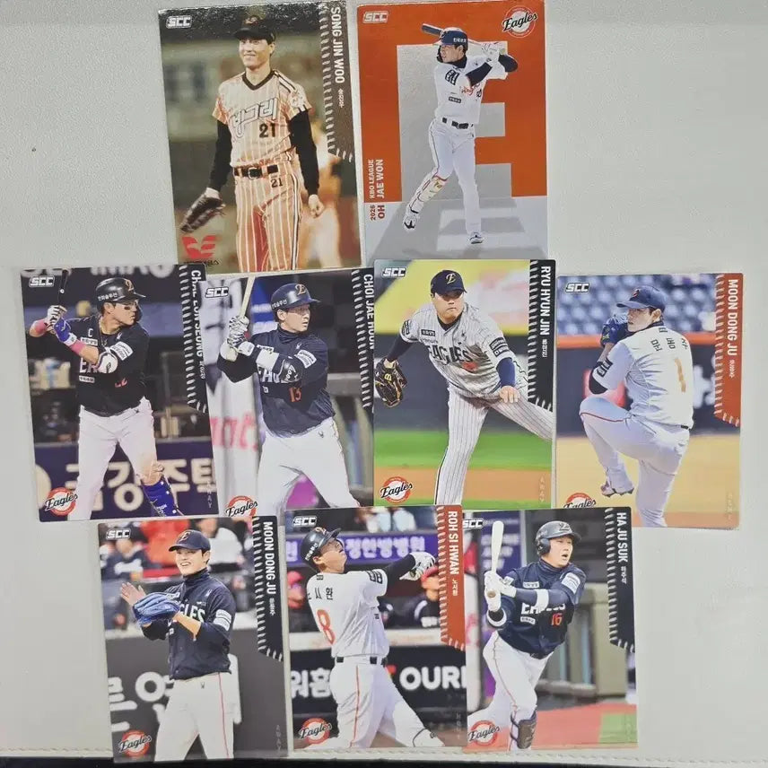 [BUNJANG] KBO Hanwha Eagles 2026 Player Card Bundle Set / KBO 2026 카드 한화 일괄