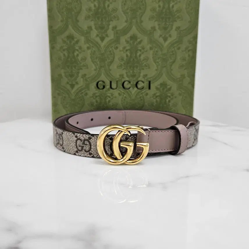 [BUNJANG] Gucci GG Marmont Women's Belt / [70CM] 구찌 GG 마몽트 여성 벨트