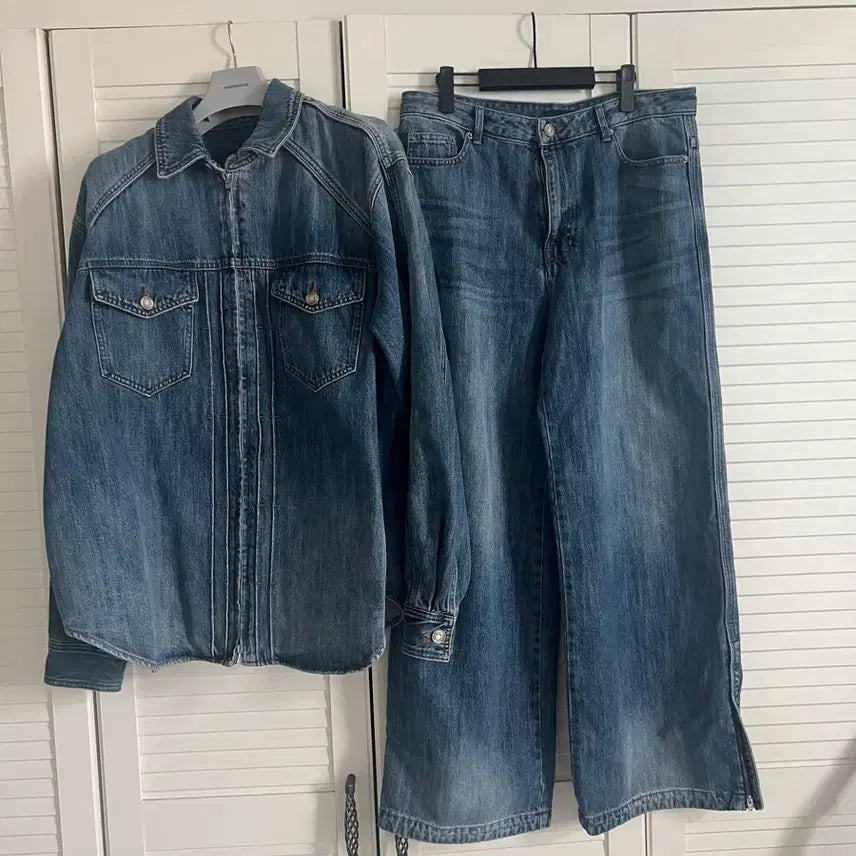 [BUNJANG] Juun.J 26SS Signal Denim Setup / [48,48]준지 26ss 시그널 데님 셋업
