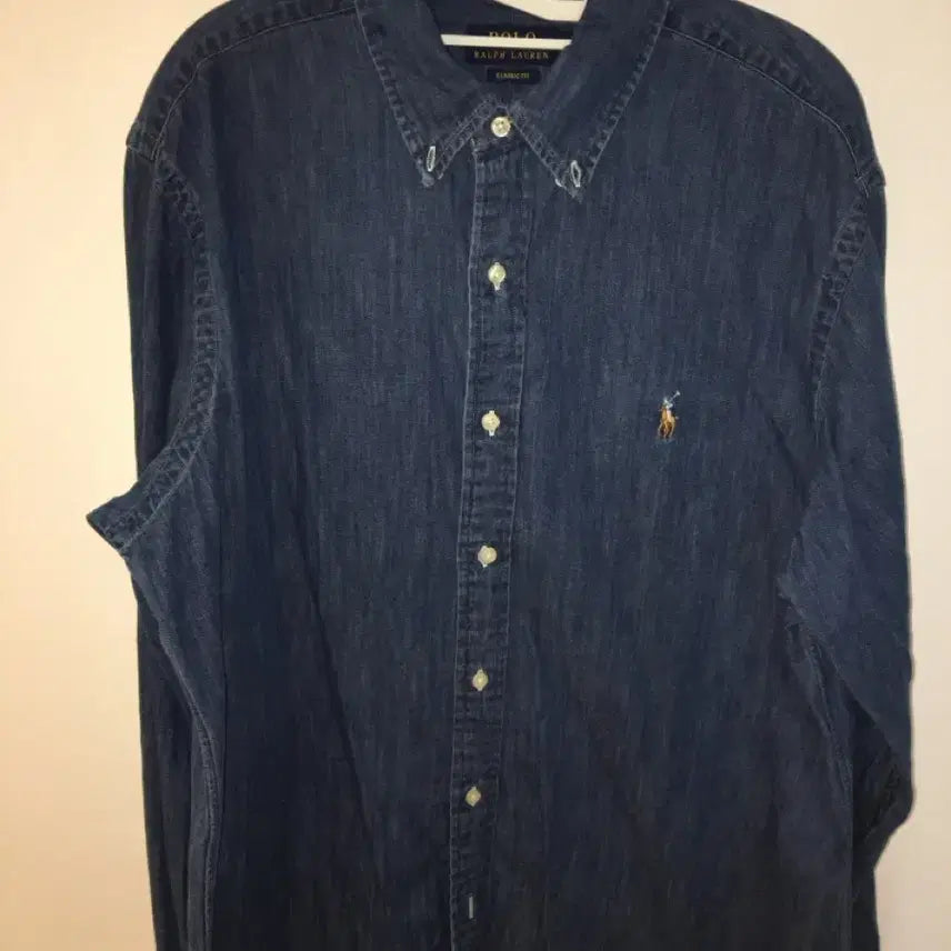 [BUNJANG] Polo Ralph Lauren Classic Fit Denim Shirt / 폴로 데님 셔츠