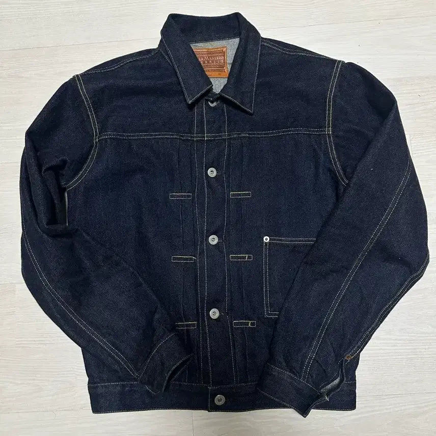[BUNJANG] Attractions Wearmaster Denim Jacket Size 40 / 어트랙션즈 웨어마스터 데님자켓