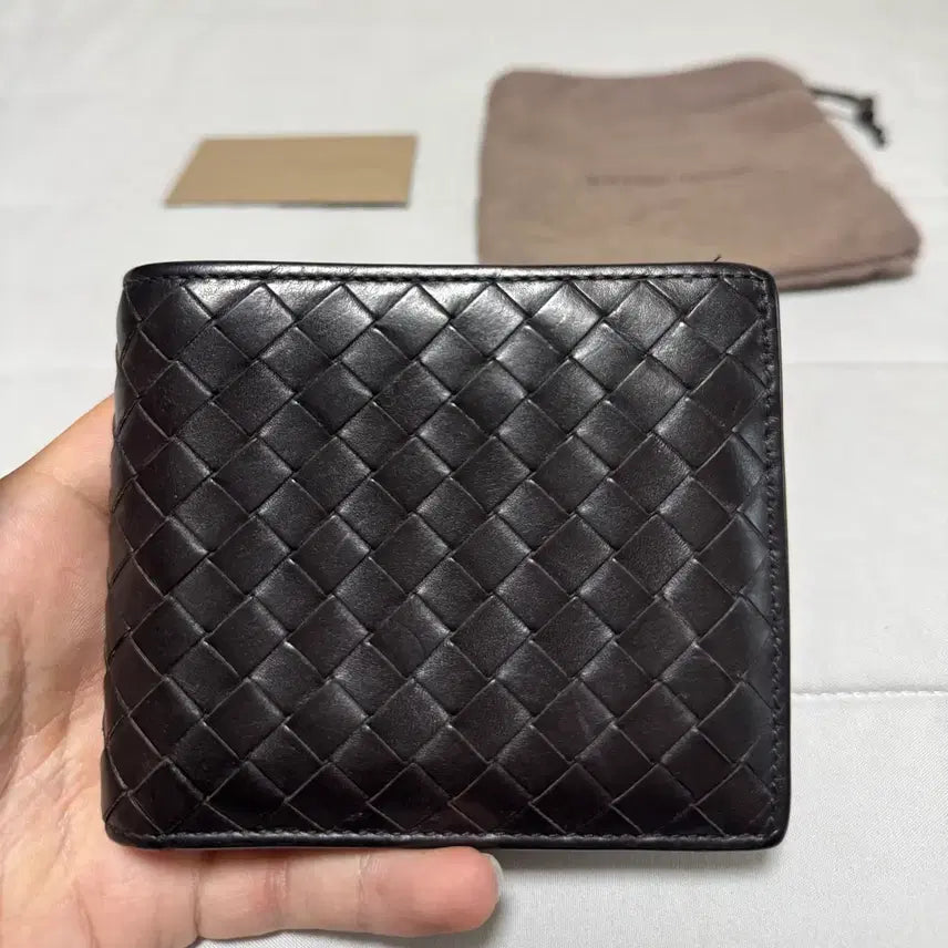 [BUNJANG] Bottega Veneta Brown Bi-fold Wallet / [상태좋음/정품] 브라운 보테가 반지갑
