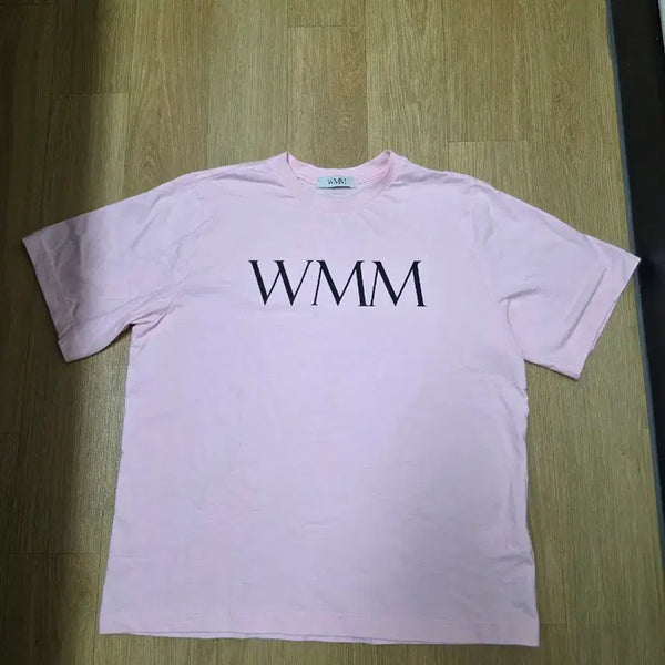 [BUNJANG] WMM Classic Logo Short Sleeve T-Shirt / WMM 더블유엠엠 클래식 로고 반팔티