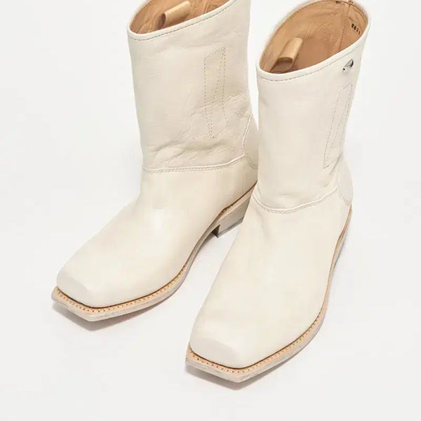 [BUNJANG] Our Legacy Gear Boot Ancient Vanilla Leather Size 43 / 아워레가시 기어 부츠 앤시언트 바닐라 레더 43사이즈