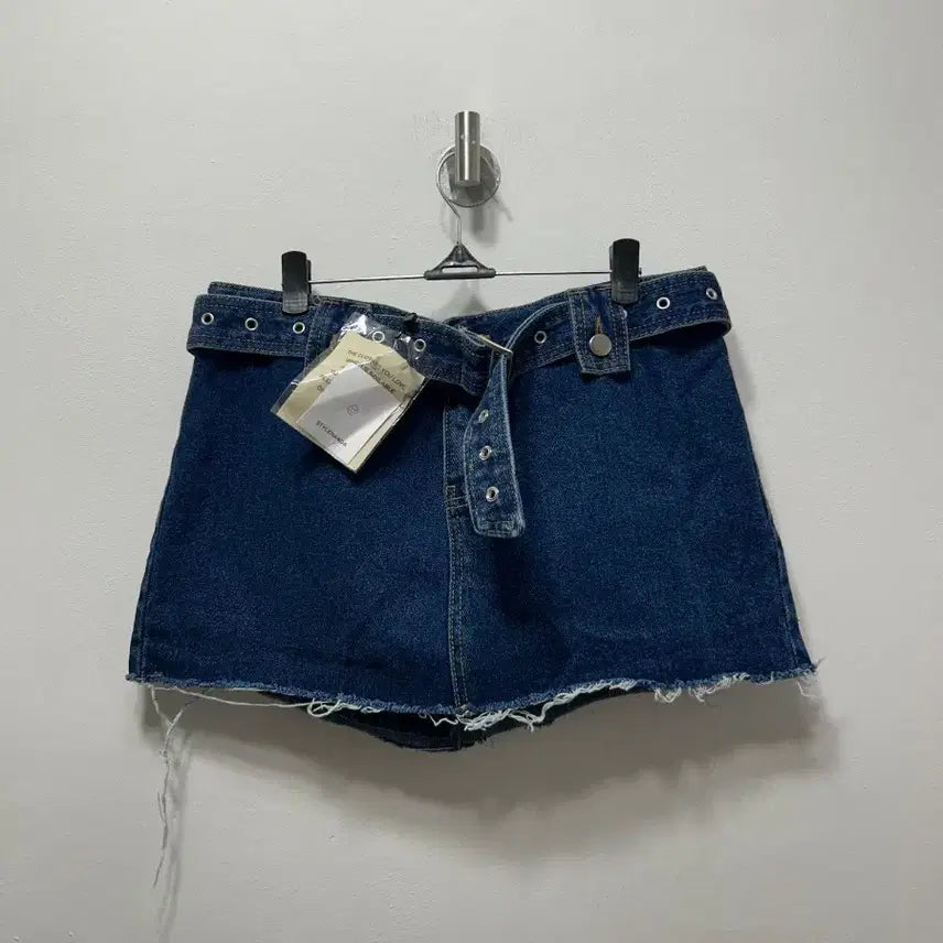 [BUNJANG] Stylenanda Belted Denim Skirt / 스타일난다 벨트 데님 스커트 30 새상품