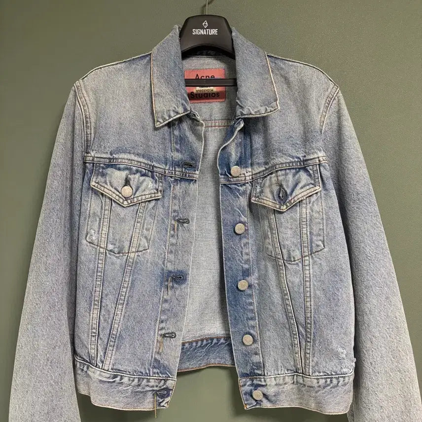 [BUNJANG] Acne Studios Light Blue Denim Jacket / Acne Studios 데님 자켓 라이트블루