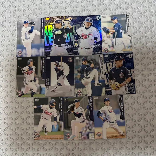 [BUNJANG] Doosan Bears KBO Baseball Cards Bundle Set / KBO 카드 두산 베어스 일괄 판매