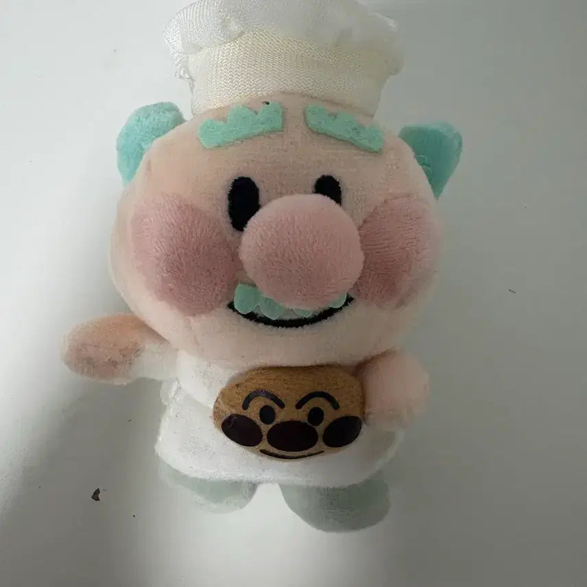 [BUNJANG] Anpanman Jam Ojisan Plush Keychain / 호빵맨 잼아저씨 인형 봉제 키링