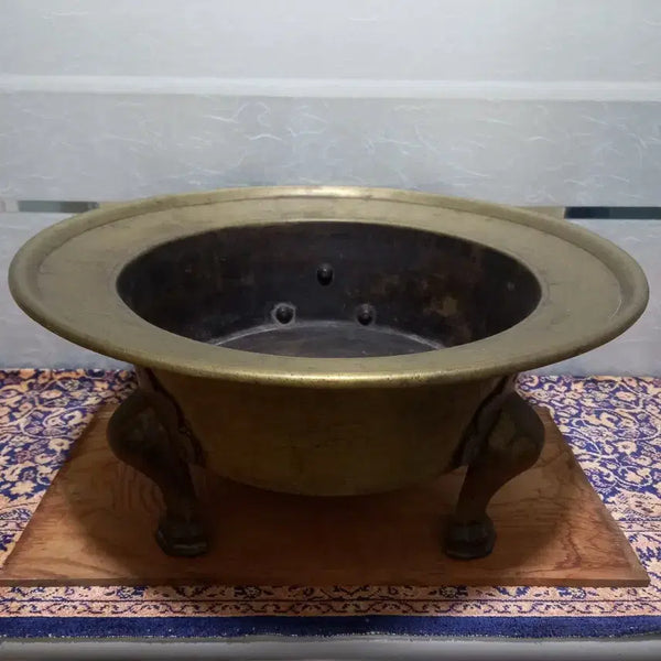 [BUNJANG] Antique Brass Brazier / 놋쇄  화로  골동품