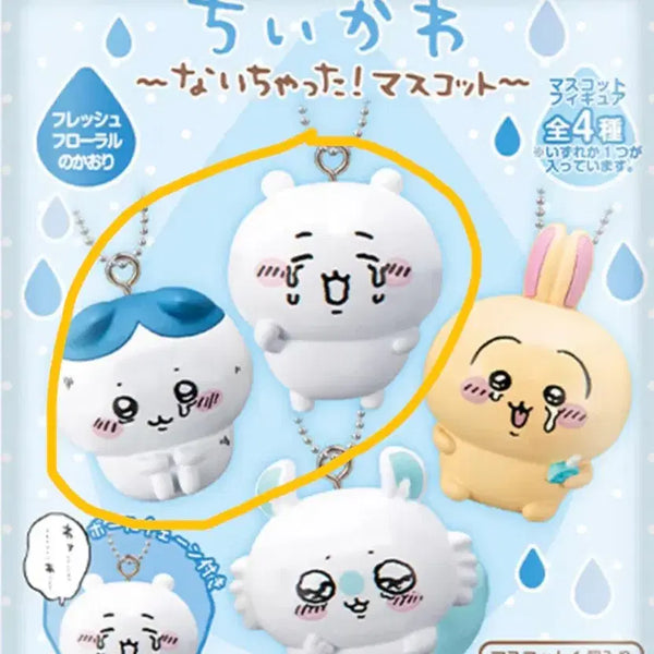 [BUNJANG] Cheekawaii Bath Bomb Charm Hachiware Bundle Set / 치이카와 입욕제 울어버렸다 키링 하치와레 일괄