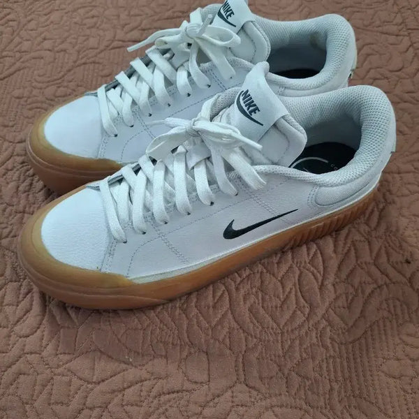 [BUNJANG] Nike Court Legacy Lift Women's Platform Sneakers Size 250 / 나이키 코트 레거시 리프트 여성 키높이 운동화 250 [5012]