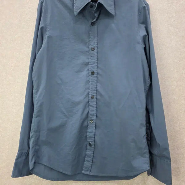 [BUNJANG] Hugo Boss Slim Fit Shirt Blue Cotton / 휴고보스 슬림핏 셔츠 HUGO BOSS