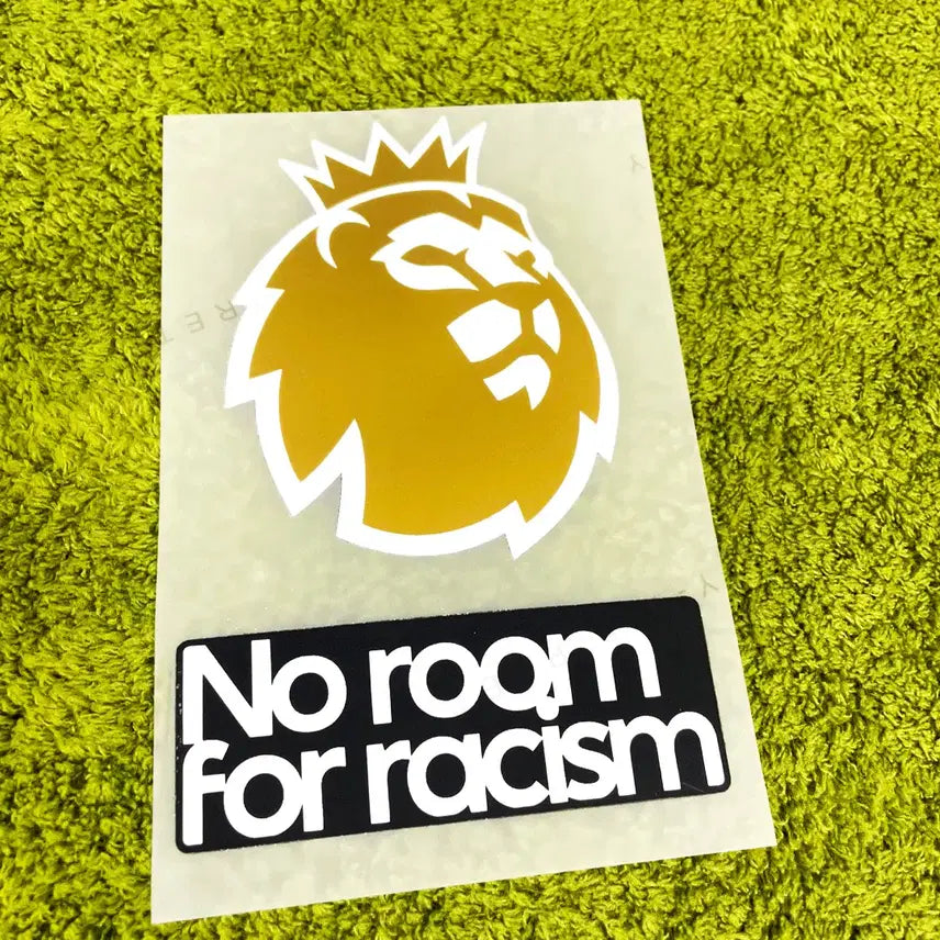 [BUNJANG] Premier League 2026-27 Arsenal Championship Patch + Anti-Racism Patch Set / 26-27 프리미어리그 EPL 아스날 우승 사자 + 인종차별 패치 SET