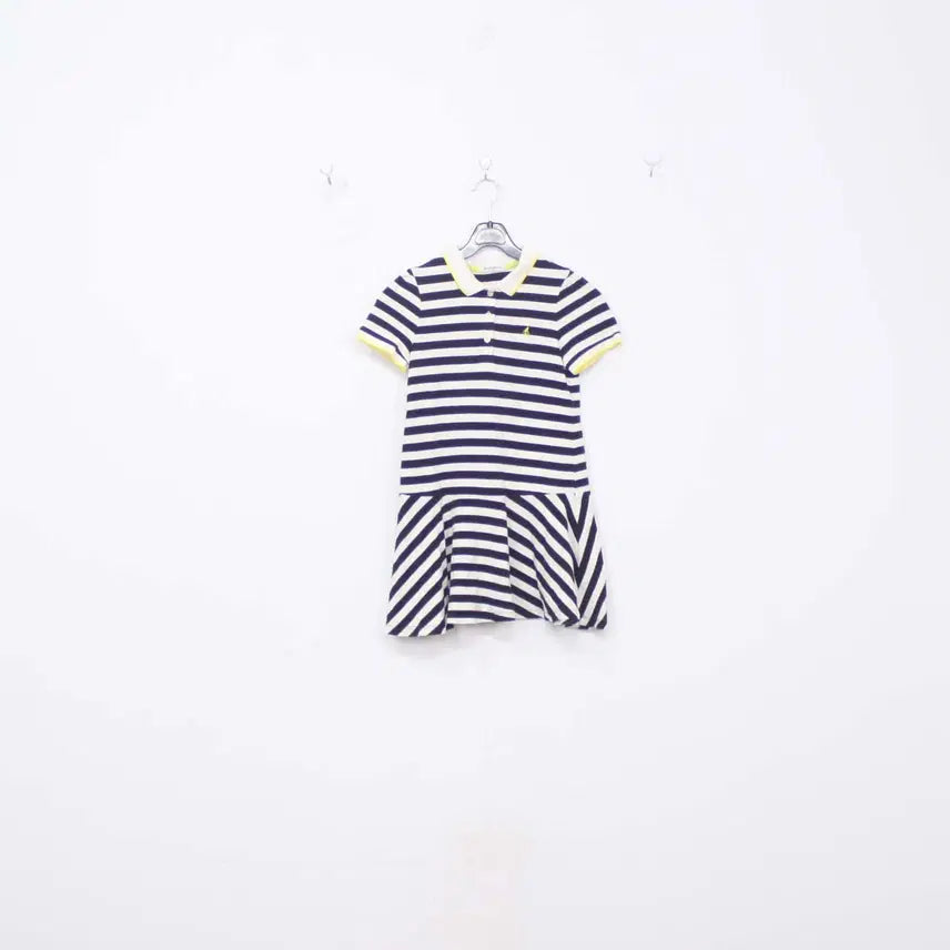 [BUNJANG] BEANPOLE Junior Girls' Span Short-Sleeve Dress Size 130 / [정품] 빈폴 주니어 아동 스판 반팔 원피스 130 정인샵
