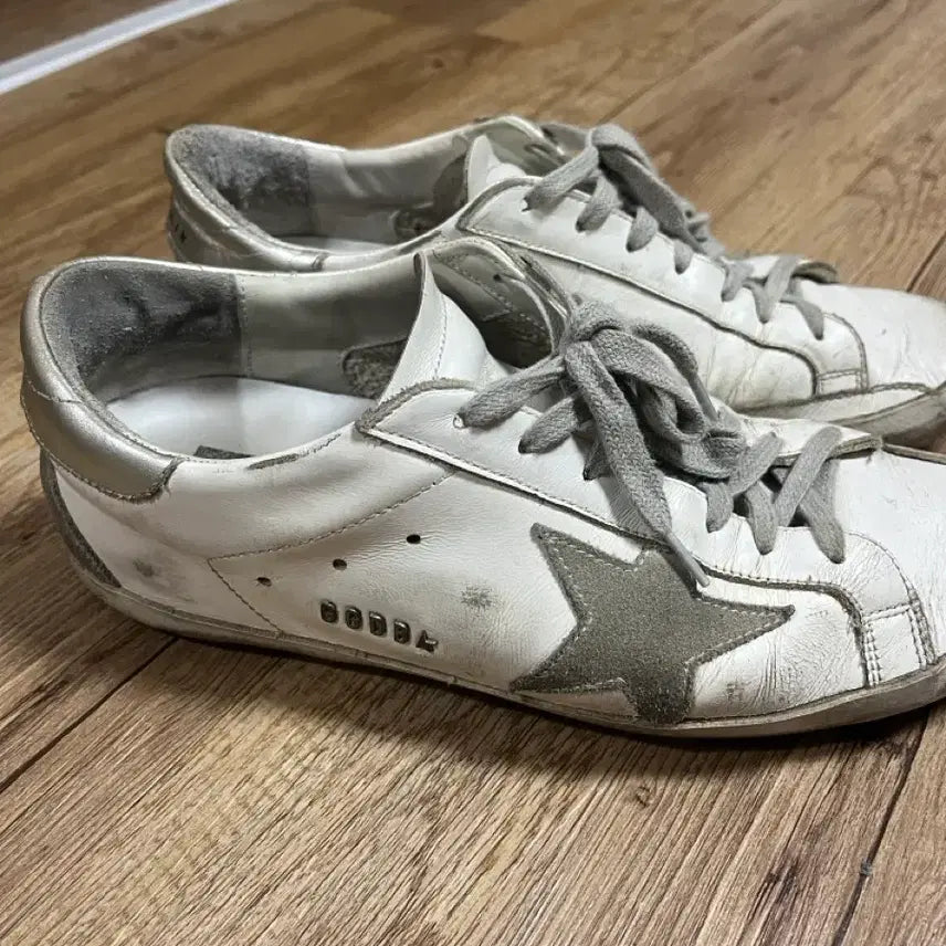 [BUNJANG] Golden Goose Silver Sneakers / 골든구스 실버 (255)40