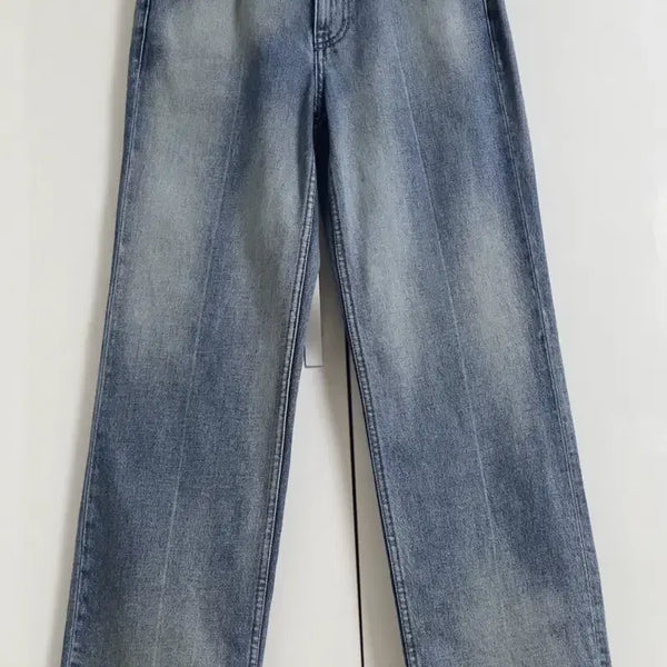 [BUNJANG] Solid Homme Straight Fit Washed Denim Jeans Size 46 / 솔리드옴므 스트레이트핏  워싱데님 청바지 46