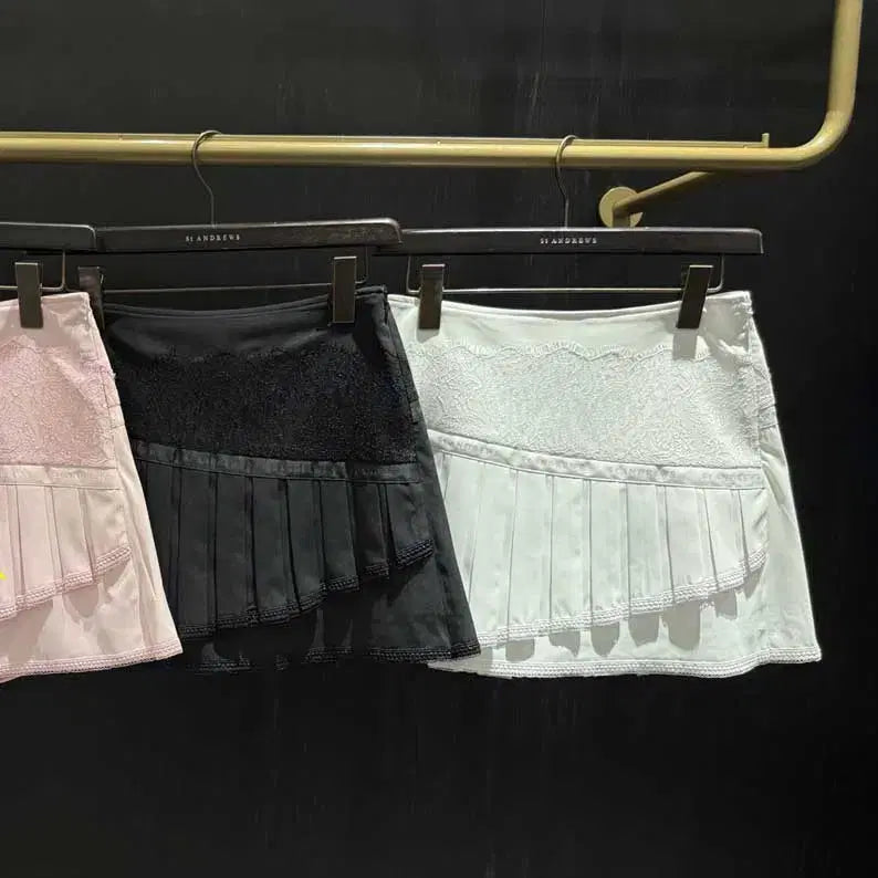 [BUNJANG] Saint Andrews Women's Pleated Skirt 2 Colors / 세인트앤드류스 여성 플리츠 스커트 2칼라