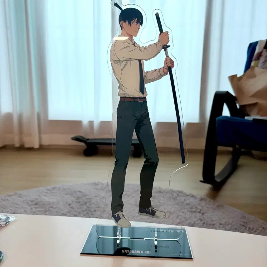 [BUNJANG] Chainsaw Man Aki Big Acrylic Stand (Baseyard Limited) / 체인소맨 아키 빅 대형 아크릴스탠드 (베이스야드)